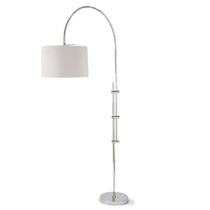 Arc floor lamp in polished nickel product image