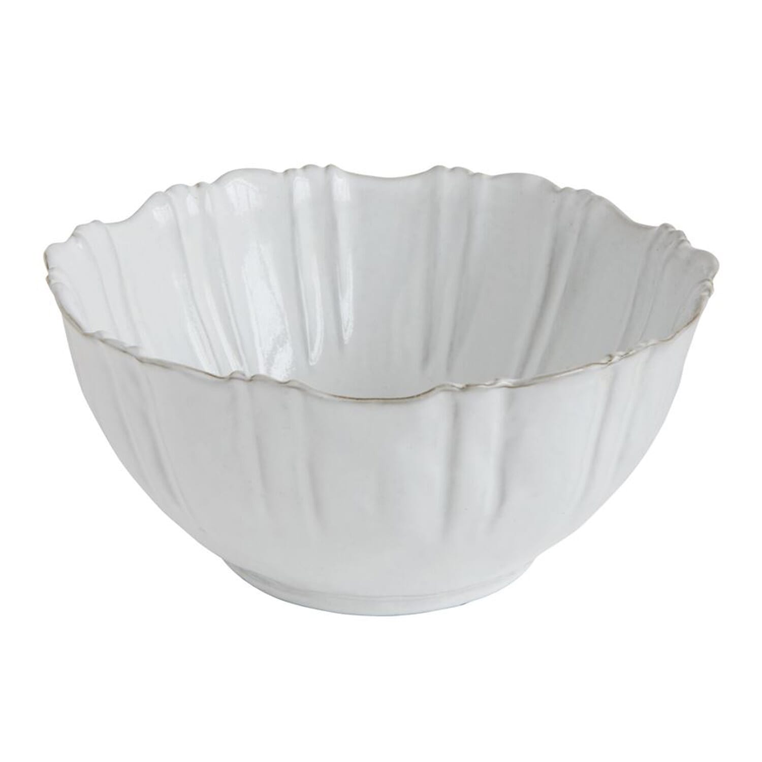 white terracotta bowl