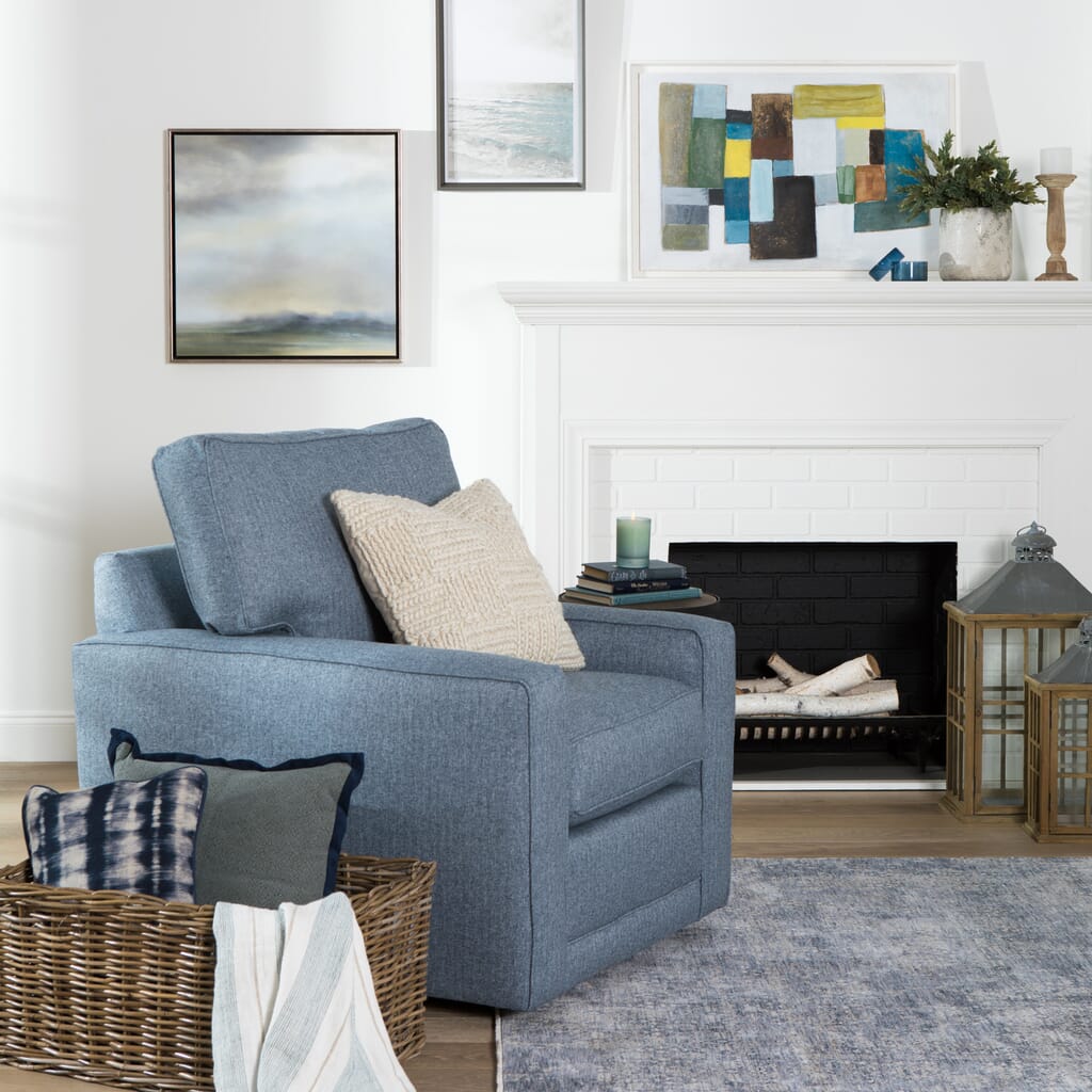 How to incorporate blue into your space