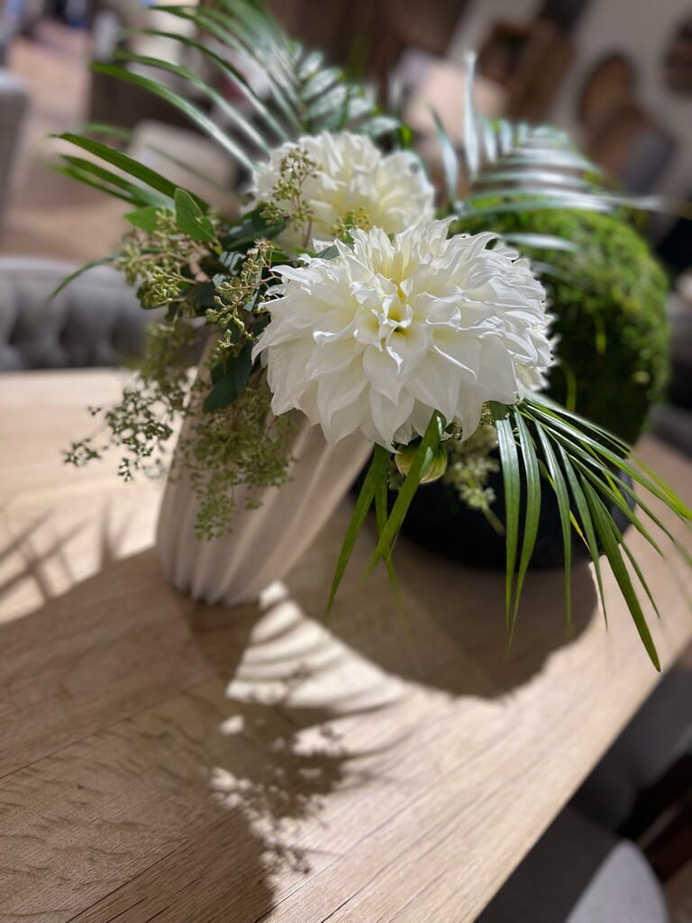 Bleached Spikey Vase