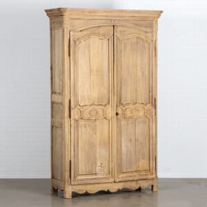 Antique Bleached Oak Cabinet