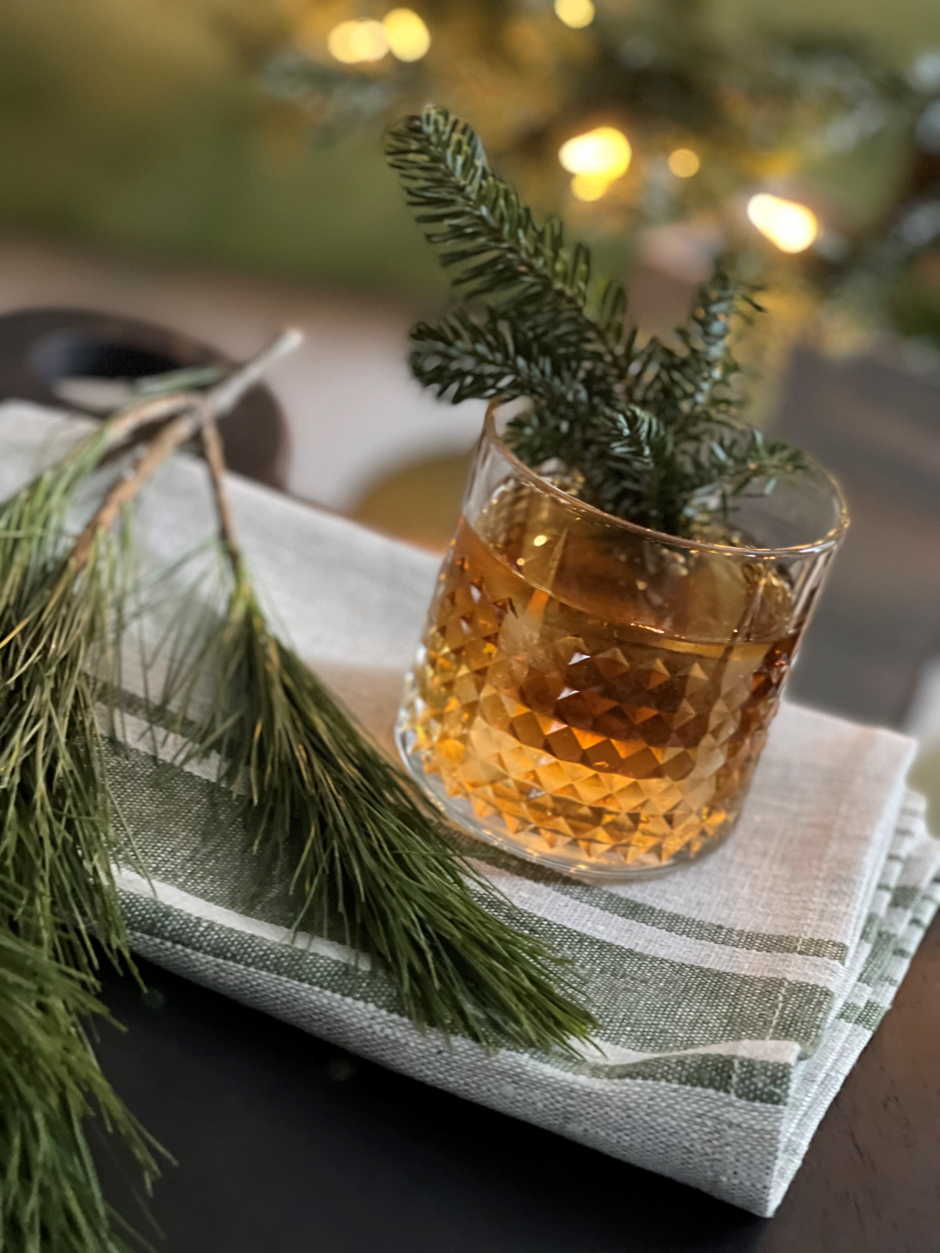 Pine Old Fashioned - Bourbon Old Fashioned