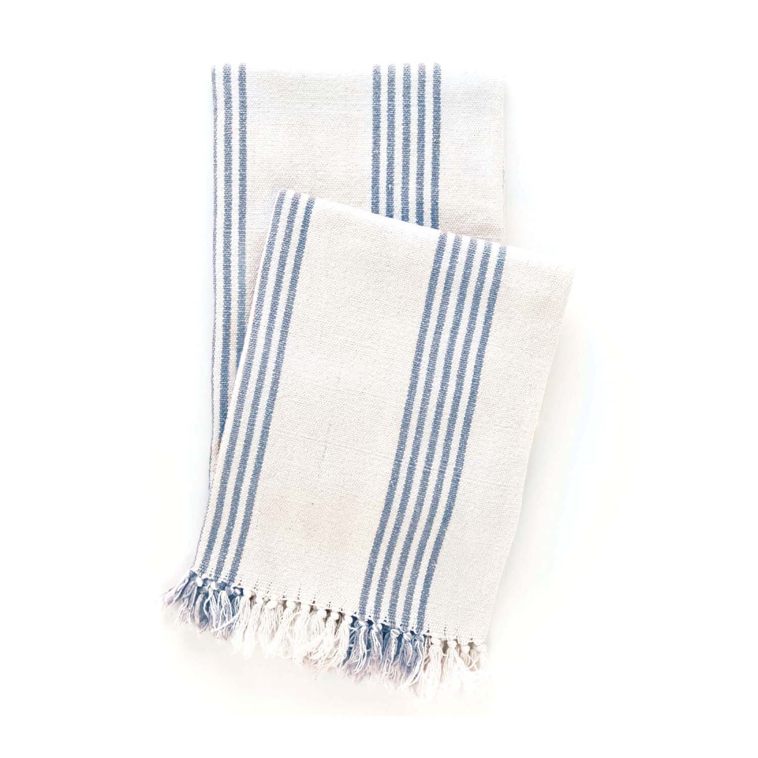 French Blue Throw
