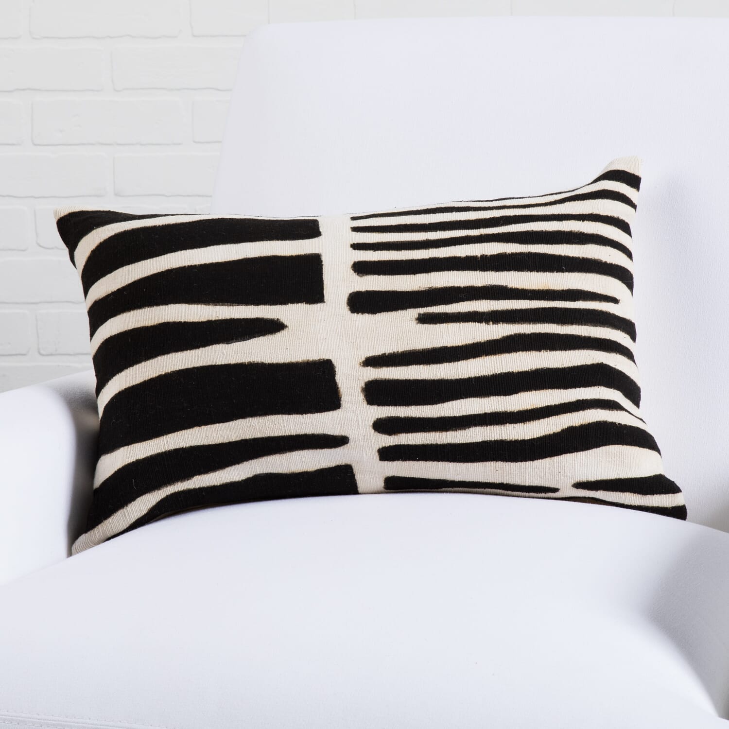 12" x 20" Zebra Pillow
