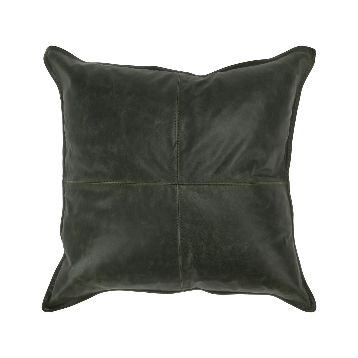 Leather Acre Forest 22x22 Pillow