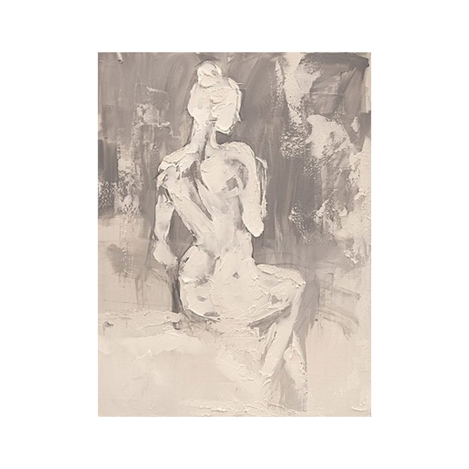 Relaxed Figure Canvas Art