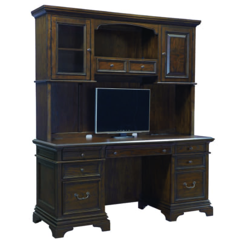 Fritz 66 Credenza Hutch Closeout Home Office Desks Wg R