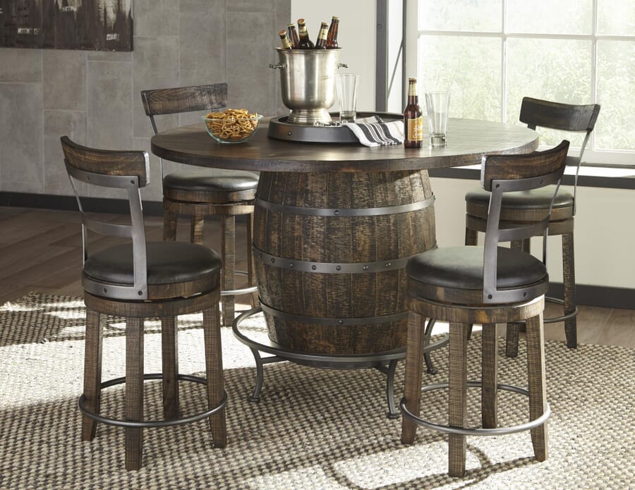 Which Dining Table Height Is Right For, Bar Height Round Kitchen Table And Chairs
