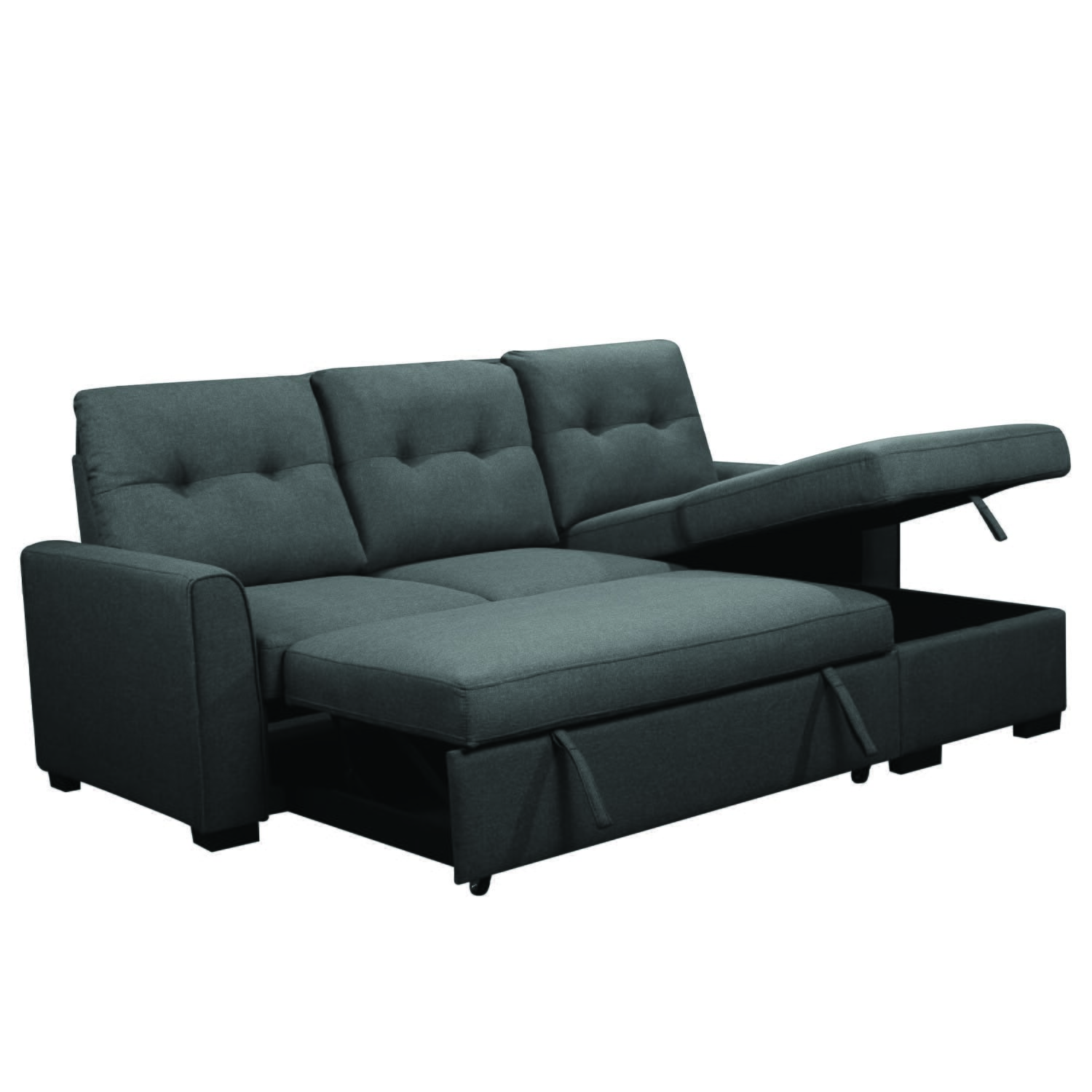 Zina 2-Pc. Chaise Sleeper Sofa | Sleeper Sofas | WG&R Furniture