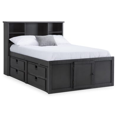 Levi Twin Captain Storage Bed In, Young Pioneer Bunk Bed Instructions