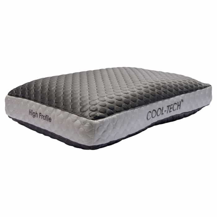 Healthy Sleep Cool-Tech Graphite Hi-Pro King Pillow