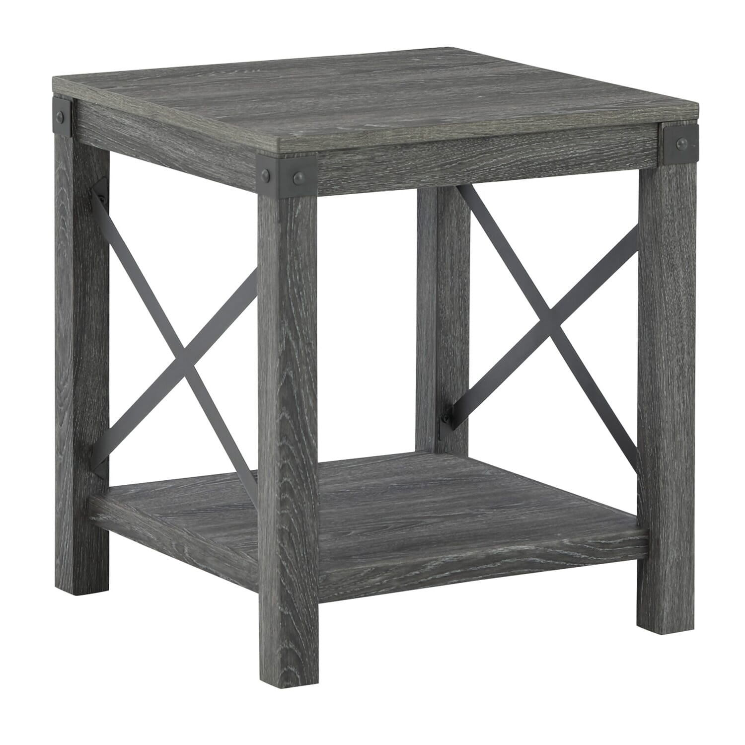 Harbor RTA Grey Square End Table - WG&R Furniture