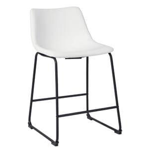 Cindy White Counter Stool