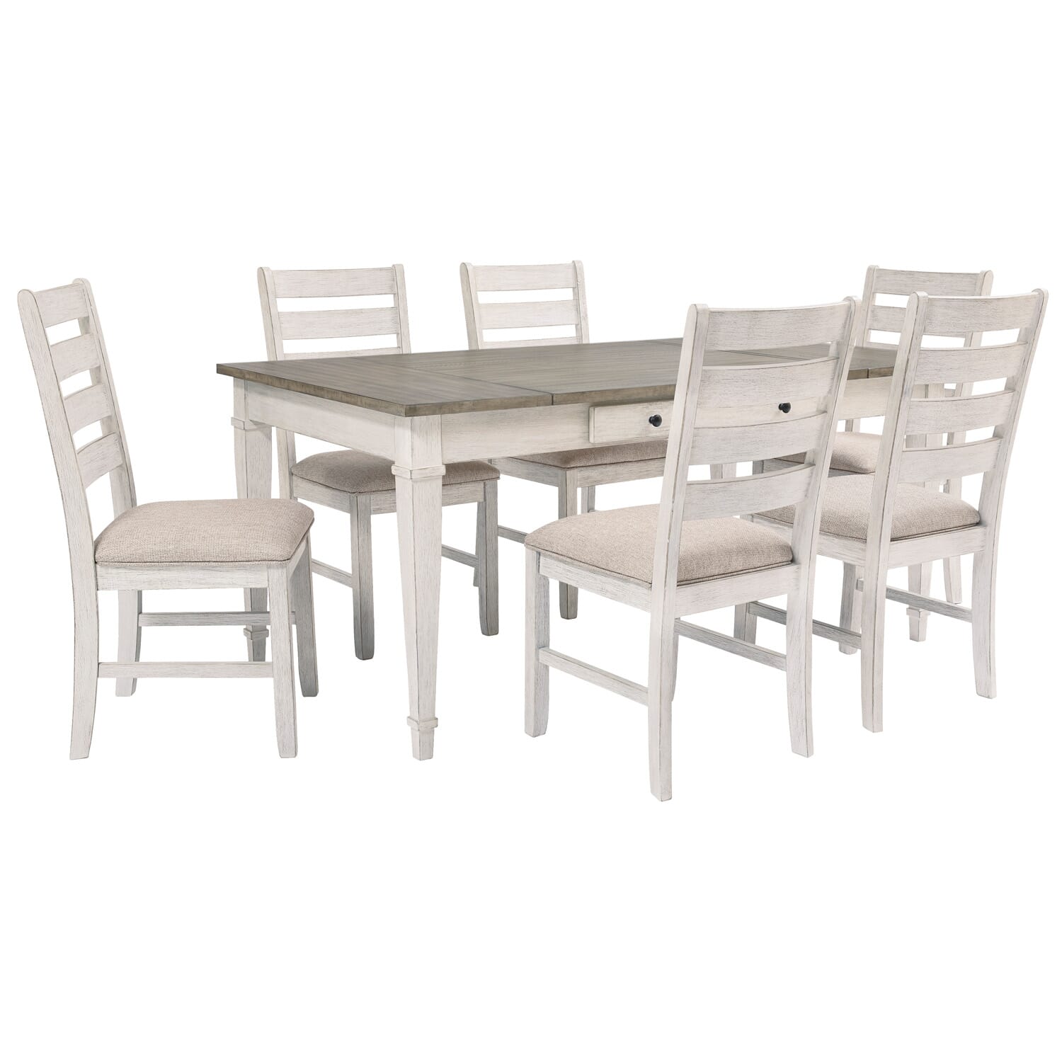 Ashton 7 Pc. Dining Package WG R Furniture