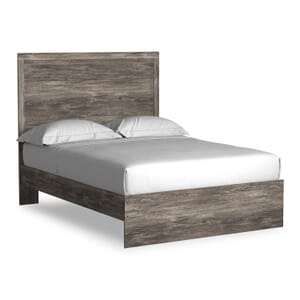 Cambell Twin Grey Panel Bed