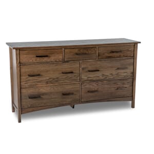 Solid wood 7 drawer dresser product image