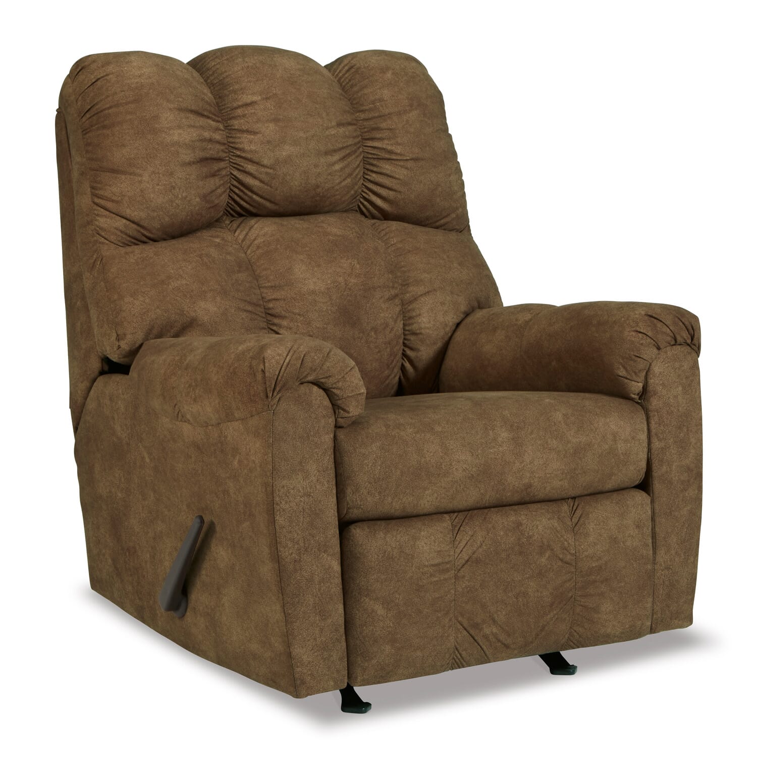 Brown rocker on sale recliner chair