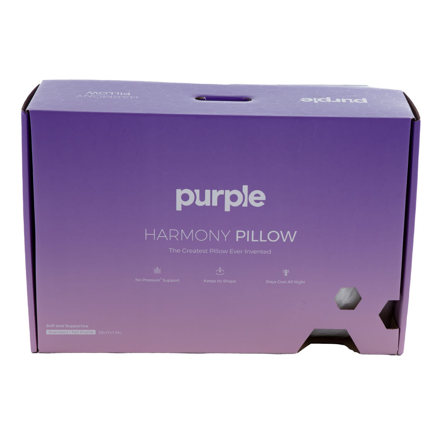 Purple Harmony Standard Pillow WG R Furniture