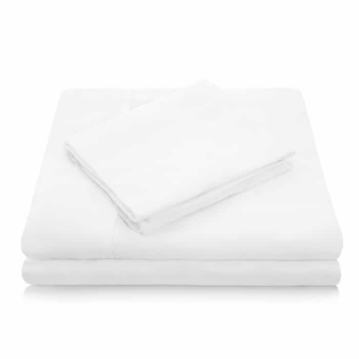 Tencel White Queen Pillowcase Set