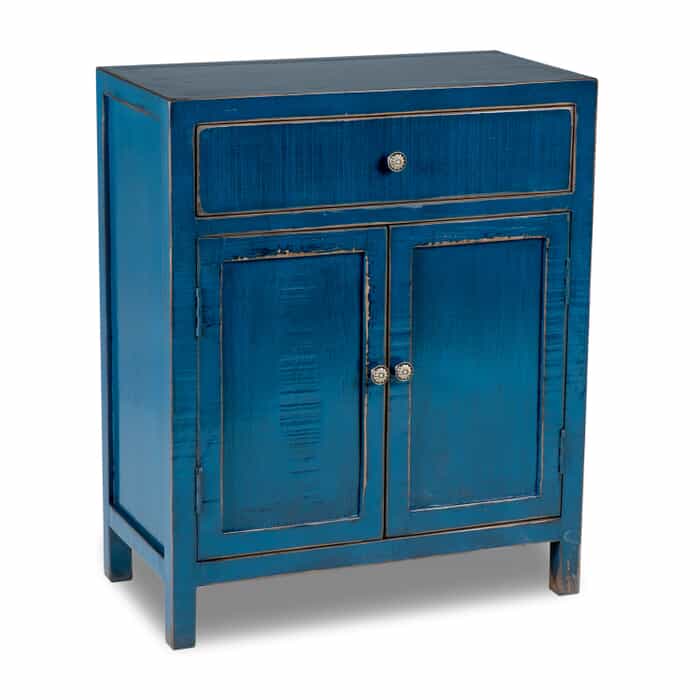 Madeira Blue Accent Cabinet