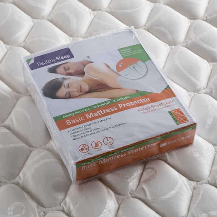 Healthy Sleep Basic Queen Mattress Protector