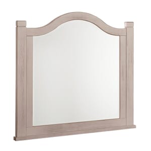 Bungalow Light Gray Arch Mirror