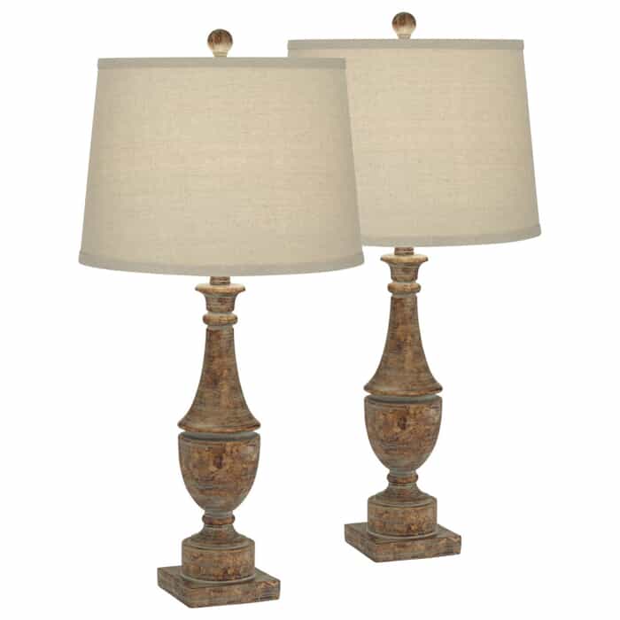 Collier S/2 Table Lamps
