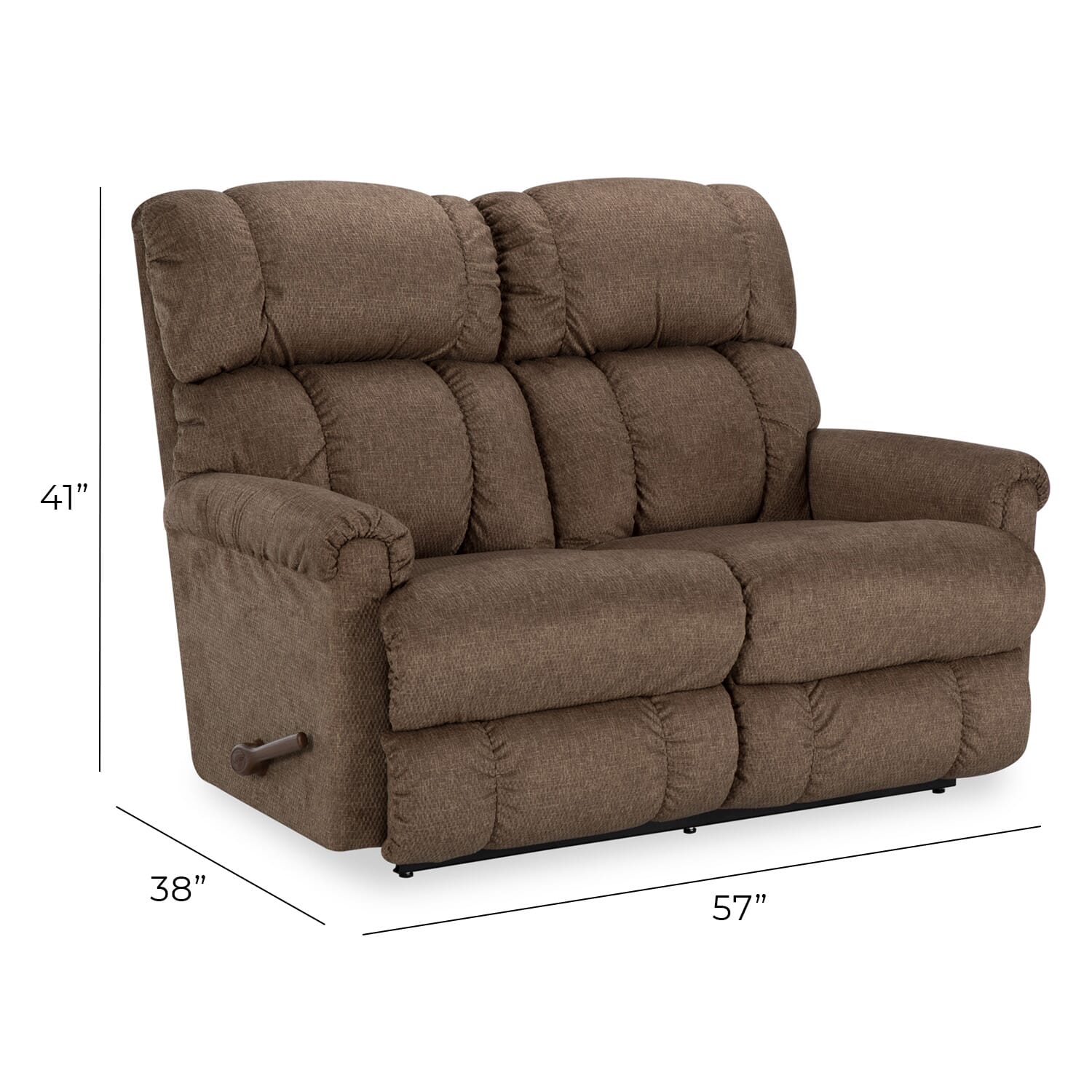 La Z Boy Pinnacle II Dual Reclining Loveseat WG R Furniture