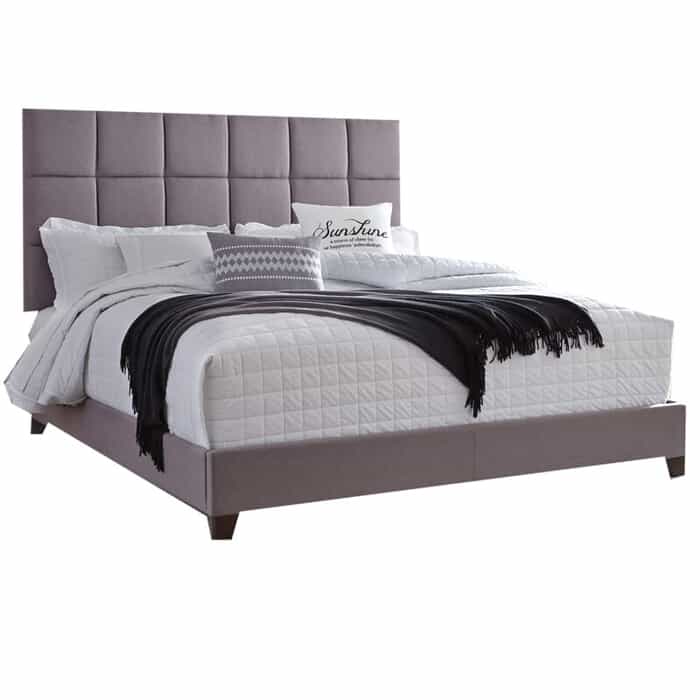 Helen King Upholstered Bed