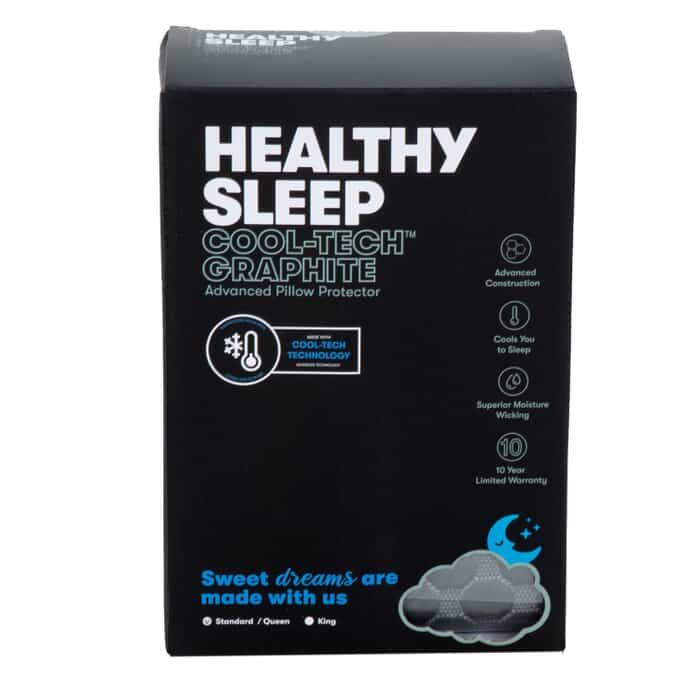 Healthy Sleep Cool Tech Queen Pillow Protector