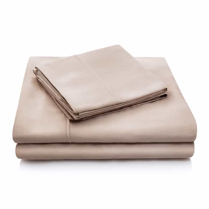 Tencel Ecru King Pillowcase Set