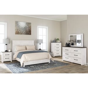 Cedric White 7-Pc. Queen Bedroom Package