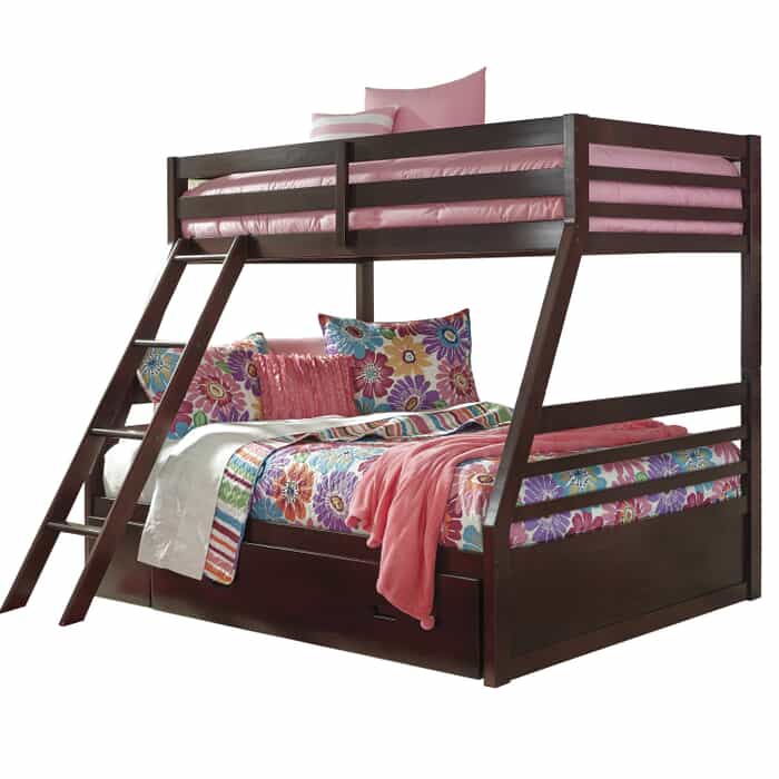 Canton RTA Twin / Full Storage Bunk Bed