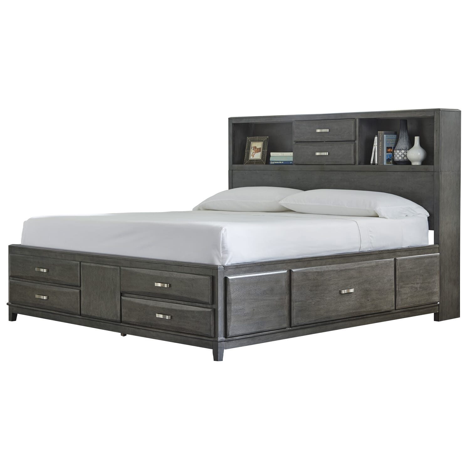 Kira queen storage bed store by ashley furniture