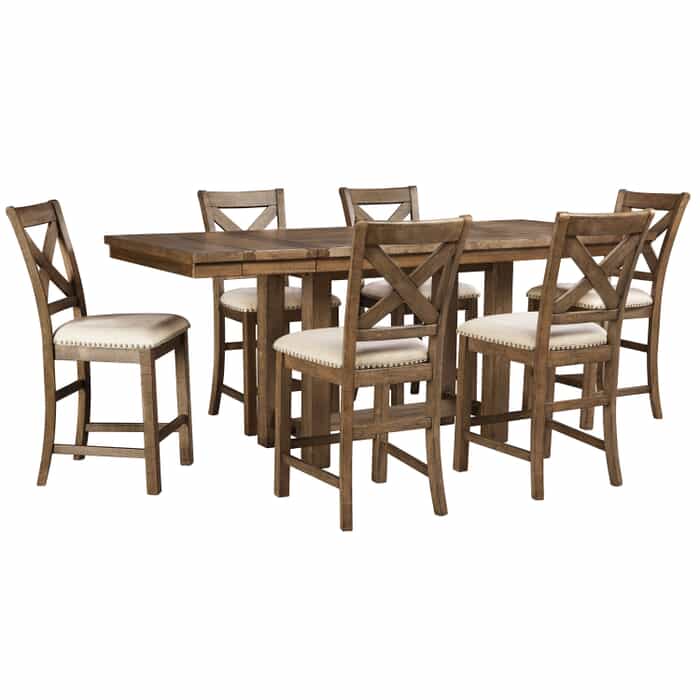 Mayfair 7-Pc. Counter Height Dining Package