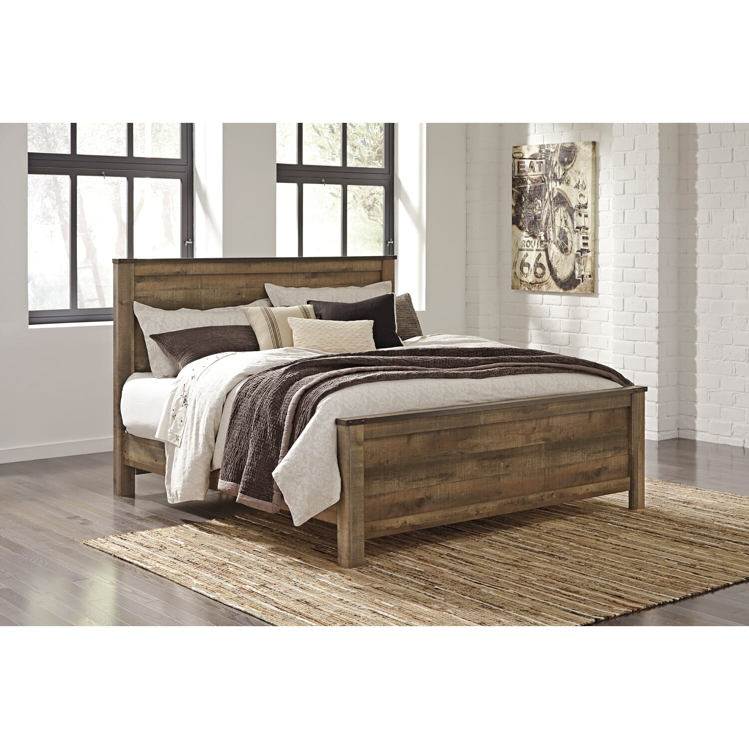 Oakland King Panel Bed - WG&R Furniture