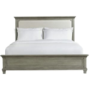 Jade Upholstered King Bed