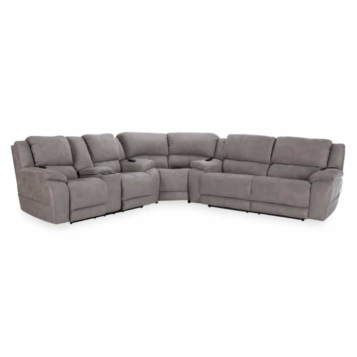 Nicky 3-Pc. Power Reclining Sectional