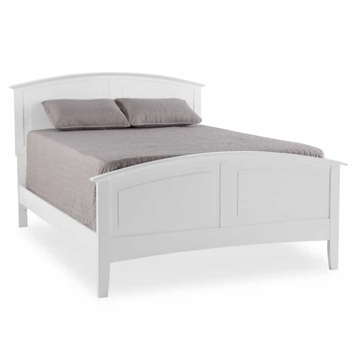 Broadway Queen White Bed