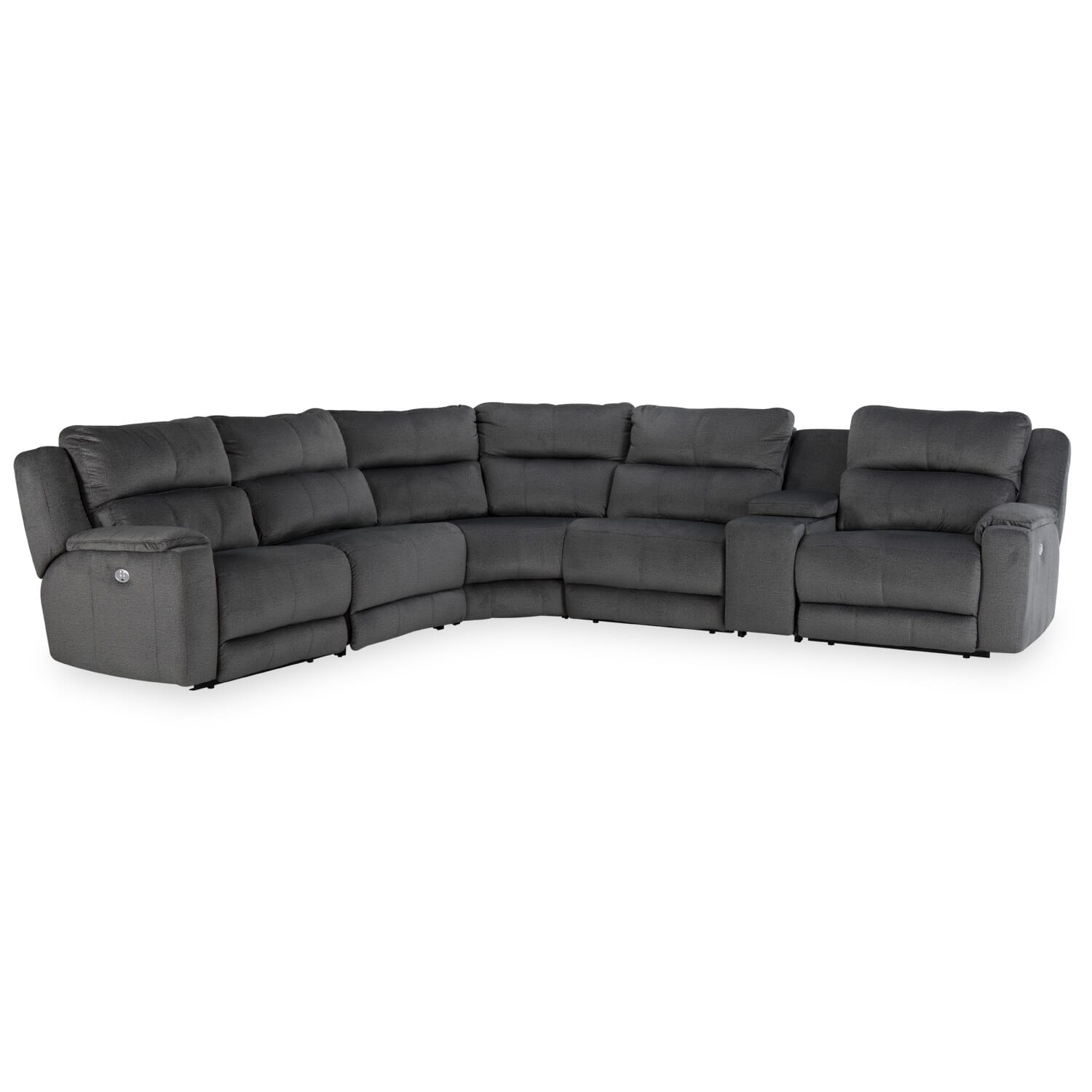 Electric reclining deals sectional