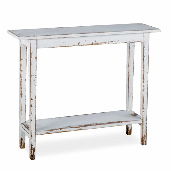 Curate White Small Console Table