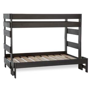 brown twin / full bunk bed product image