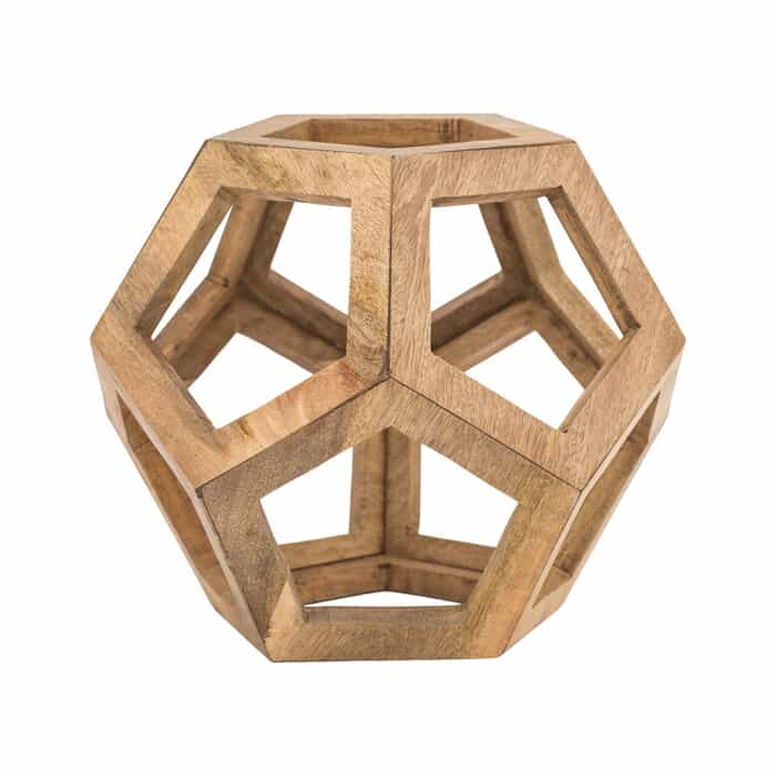Wooden Honeycomb Orb