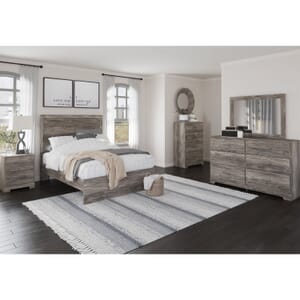 Cambell Gray 7-Pc. Twin Bedroom Package