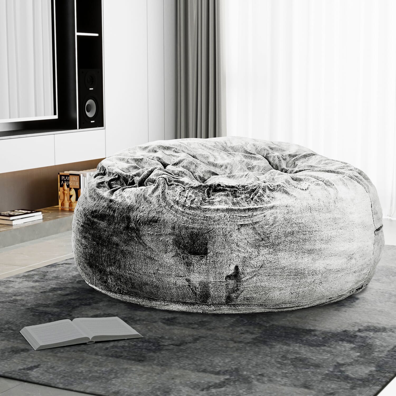 Relaxed Bean Bag Chair WG R Furniture