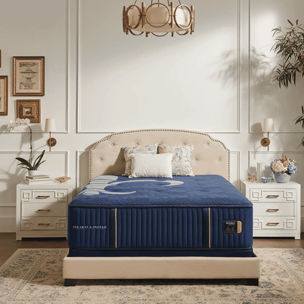 Stearns & Foster innerspring mattress lifestyle picture