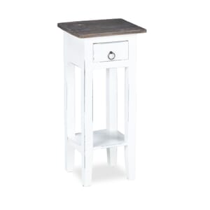 Annabelle II Brown / White Side Table