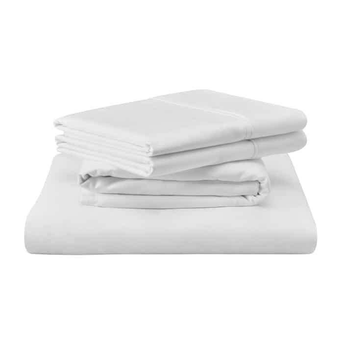 TEMPUR-Adapt™ Luxe Egyptian Cotton Split King White Sheet Set