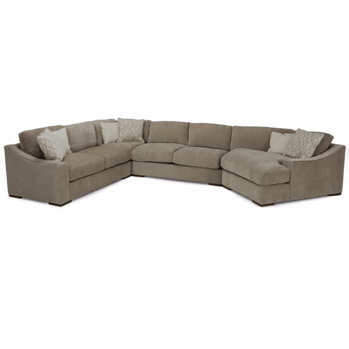 Blanc II 4-Pc. Sectional