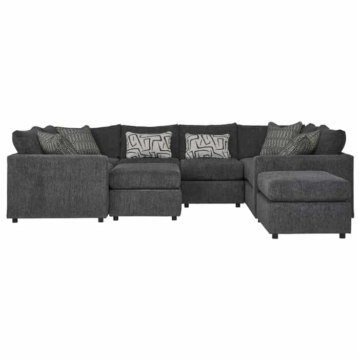 Ebony 8-Pc. Sectional
